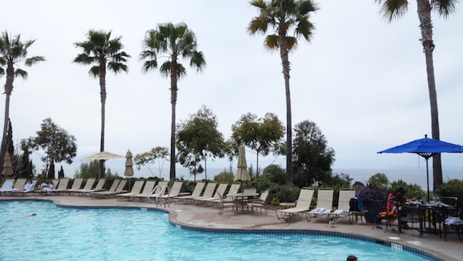 Poolside at Marriott Newport Coast Timeshare