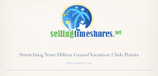 how to use hilton timeshare points