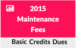 wolrdmark maintenance fees schedule chart